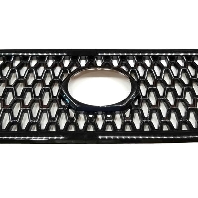 ABS6493BLK 18-19 Toyota Tacoma TRD Sport/Off-Road 1 PC Gloss Black Tape-on Grille Overlay Chrome Delete Kit