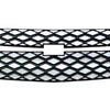 ABS6494BLK 15-20 Chevrolet Suburban 2 PCS Gloss Black Tape-on Grille Overlay Chrome Delete Kit