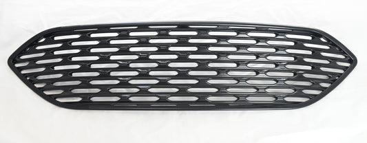 ABS6508BLK 20-22 Ford Escape S/SE/SEL/SE Hybrid 1 PC Gloss Black Clip-On W/Tape Grille Overlay Chrome Delete Kit
