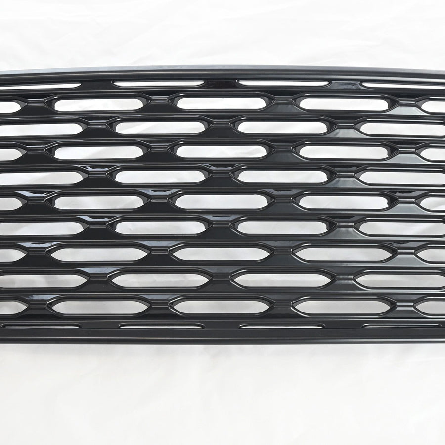 ABS6508BLK 20-22 Ford Escape S/SE/SEL/SE Hybrid 1 PC Gloss Black Clip-On W/Tape Grille Overlay Chrome Delete Kit