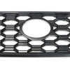 ABS6509BLK 20-23 Toyota Tacoma TRD Sport/Off-Road Does not fit grille with Camera 1 PC Gloss Black Clip-On W/Tape Grille Overlay Chrome Delete Kit