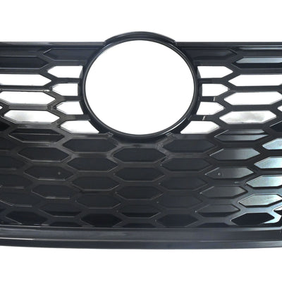 ABS6511BLK 20-22 Nissan Sentra Does not fit grille with Camera 1 PC Gloss Black Clip-On W/Tape Grille Overlay Chrome Delete Kit