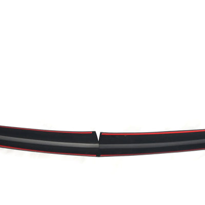 ABS6572BLK 17-22 Mazda CX-5 2 PCS Gloss Black Tape-on Grille Overlay Chrome Delete Kit