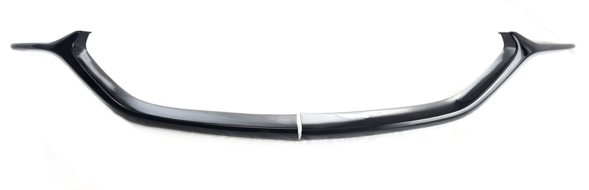 ABS6572BLK 17-22 Mazda CX-5 2 PCS Gloss Black Tape-on Grille Overlay Chrome Delete Kit
