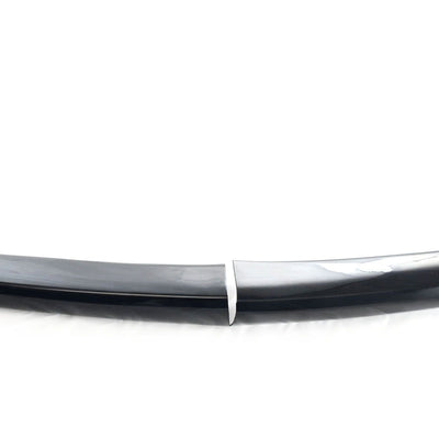 ABS6572BLK 17-22 Mazda CX-5 2 PCS Gloss Black Tape-on Grille Overlay Chrome Delete Kit