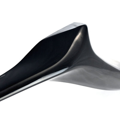 ABS6572BLK 17-22 Mazda CX-5 2 PCS Gloss Black Tape-on Grille Overlay Chrome Delete Kit