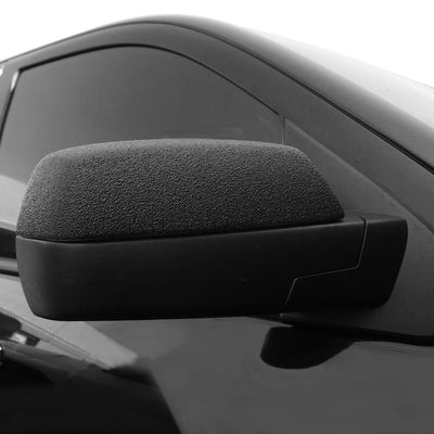Armor Coated (Bed-Lined) MirrorShellz for 2014-2018 GMC Sierra/Yukon, providing extra durability and a unique textured finish