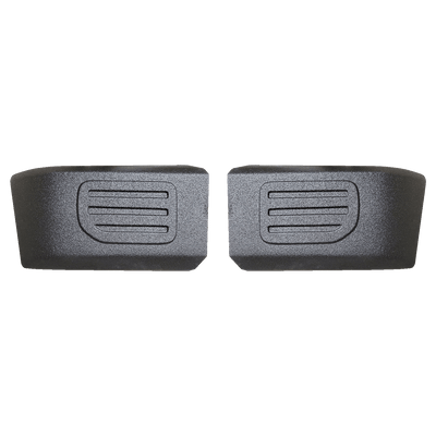 Armor coated 2015-2017 Side Cover F-150 Front BumperShellz filled in fog lamps