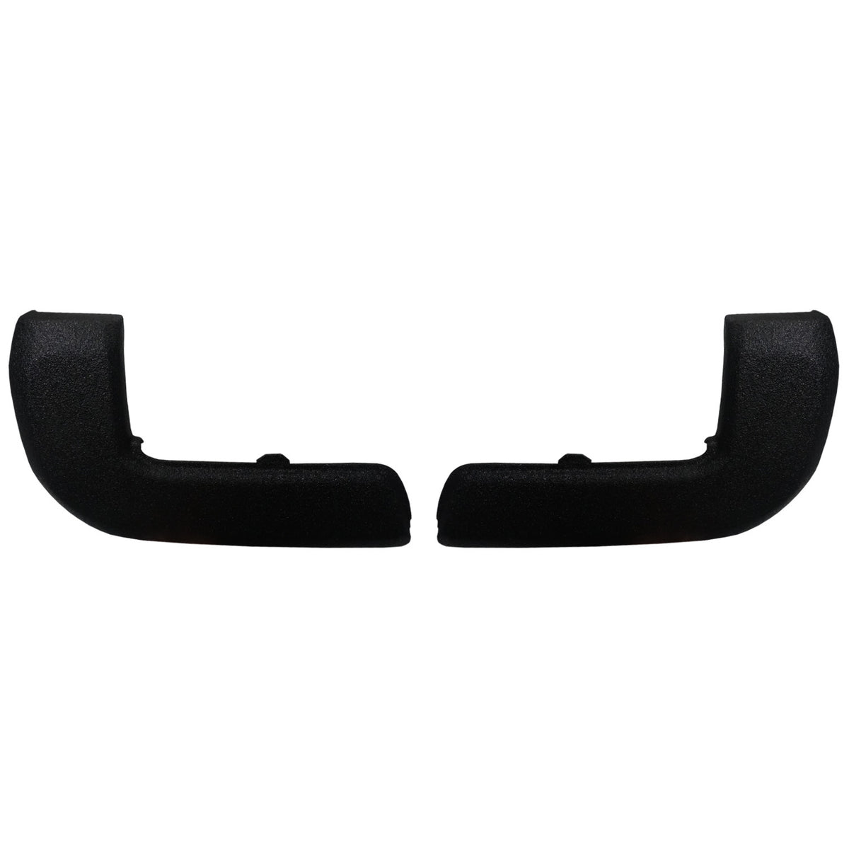 Armor-coated rear bumper cover for 2016-2023 Toyota Tacoma, rugged finish without sensor holes