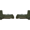 Army Green rear bumper cover for 2016-2023 Toyota Tacoma, no parking sensor holes