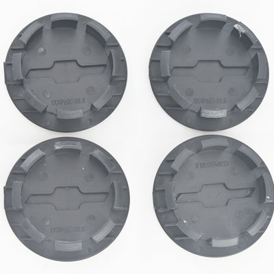 CCAP6804BLK 13-21 Chevrolet Malibu 4 PCS Gloss Black Replacement Officially Licensed Chevrolet Wheel Cap Chrome Delete Kit