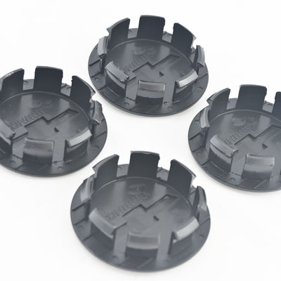 CCAP6808BLK 19-22 Chevrolet Blazer 4 PCS Gloss Black Replacement Officially Licensed Chevrolet Wheel Cap Chrome Delete Kit