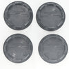 CCAP6808BLK 15-22 Chevrolet Colorado 4 PCS Gloss Black Replacement Officially Licensed Chevrolet Wheel Cap Chrome Delete Kit