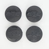 CCAP6808BLK 15-22 Chevrolet Colorado 4 PCS Gloss Black Replacement Officially Licensed Chevrolet Wheel Cap Chrome Delete Kit