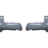 Cement Gray rear bumper cover for 2016-2023 Toyota Tacoma, with parking sensor cutouts.