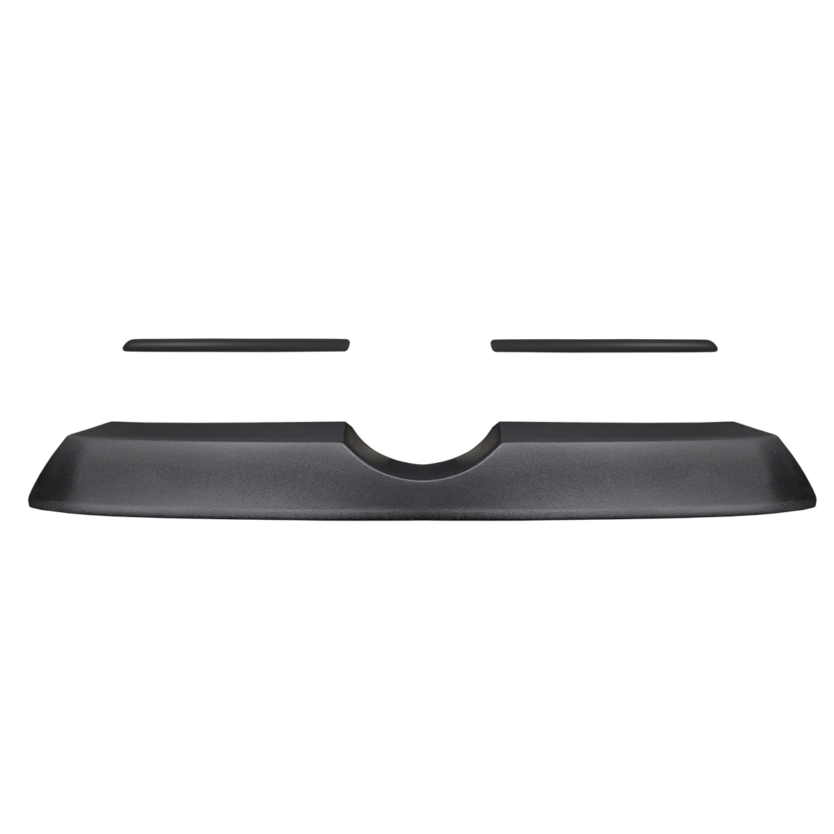 Full Kit Textured TPO Upper Grille Garnish with grille bars for 2014-2022 4Runner SR5, featuring a durable texture