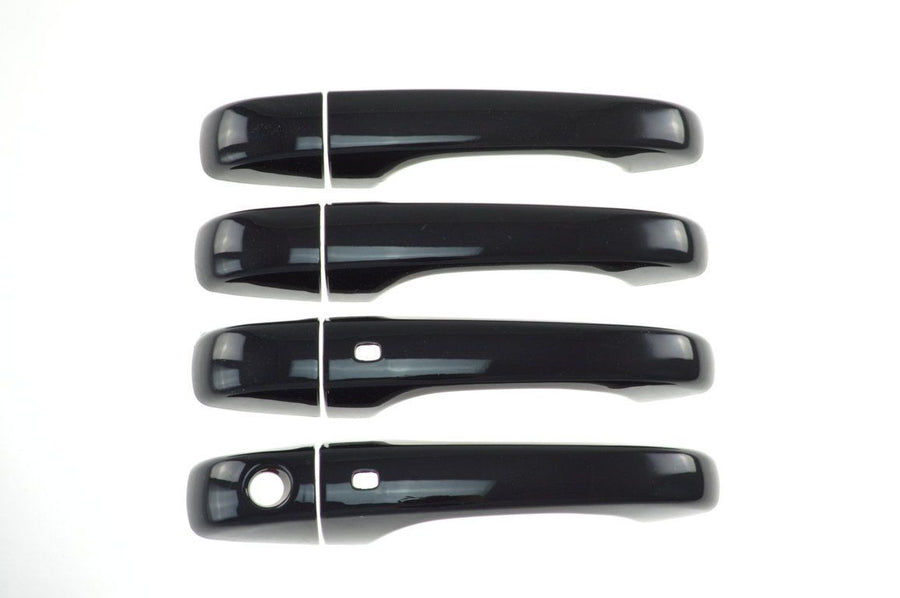 DH6185BLK 13-20 Dodge Journey W/ Smart Key 8 PCS Gloss Black Snap-on W/Tape Door Handle Cover Chrome Delete Kit