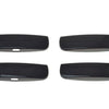 DH6186BLK 11-22 Dodge Charger W/ Smart Key 4 PCS Gloss Black Tape-on Door Handle Cover Chrome Delete Kit