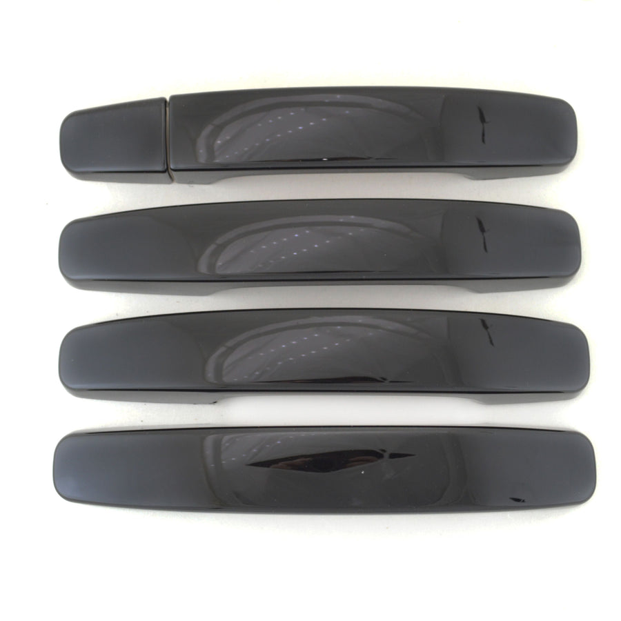 DH6290BLK 20-21 Kia Soul EV No Smart Key 5 PCS Gloss Black Snap-on W/Tape Door Handle Cover