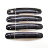 DH6291BLK 19-22 Ford Ranger No Smart Key 8 PCS Gloss Black Snap-on W/Tape Door Handle Cover