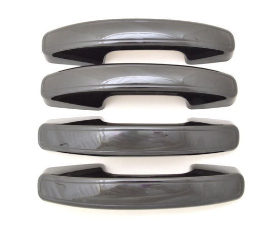 DH6303BLK 18-22 Ford Expedition Works over Keyless Sensors 4 PCS Gloss Black Snap-on W/Tape Door Handle Cover