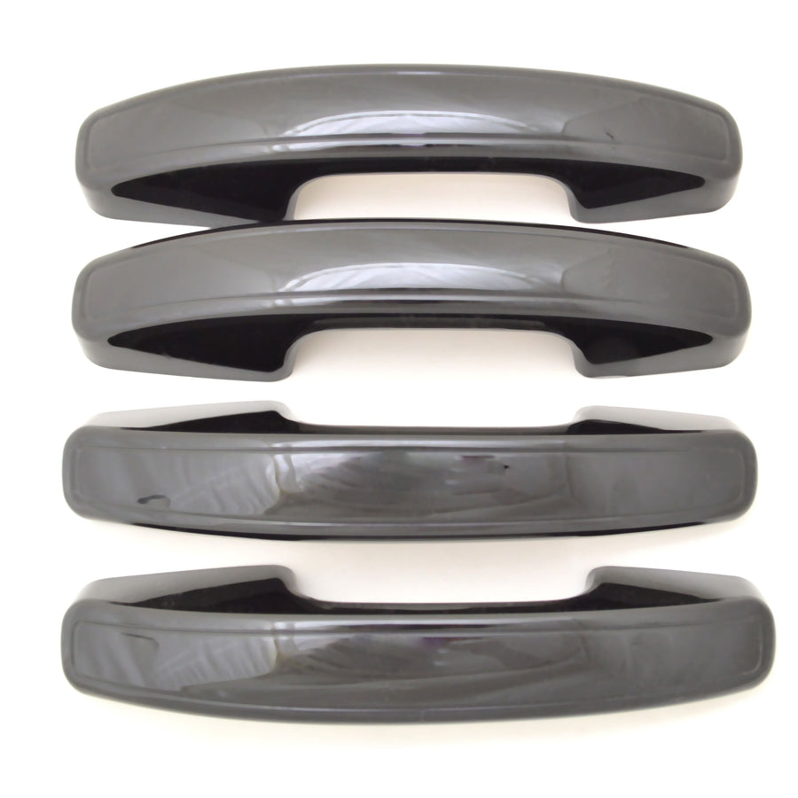 DH6303BLK 18-22 Ford Expedition Works over Keyless Sensors 4 PCS Gloss Black Snap-on W/Tape Door Handle Cover