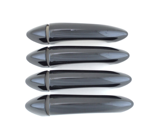 DH6308BLK 2022 Chevrolet Bolt EUV/Bolt EV No Smart Key 8 PCS Gloss Black Snap-on W/Tape Door Handle Cover