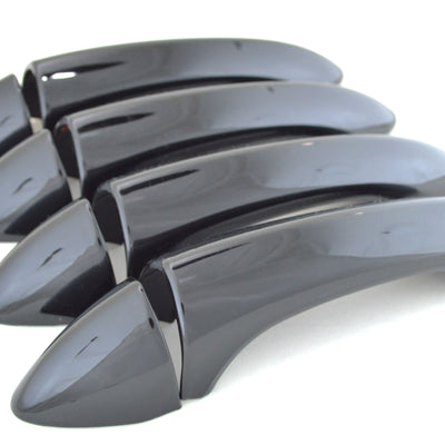 DH6308BLK 2022 Chevrolet Bolt EUV/Bolt EV No Smart Key 8 PCS Gloss Black Snap-on W/Tape Door Handle Cover