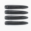 DH6326BLK 21-22 Nissan Rogue No Smart Key 8 PCS Gloss Black Snap-on W/Tape Door Handle Cover Chrome Delete Kit