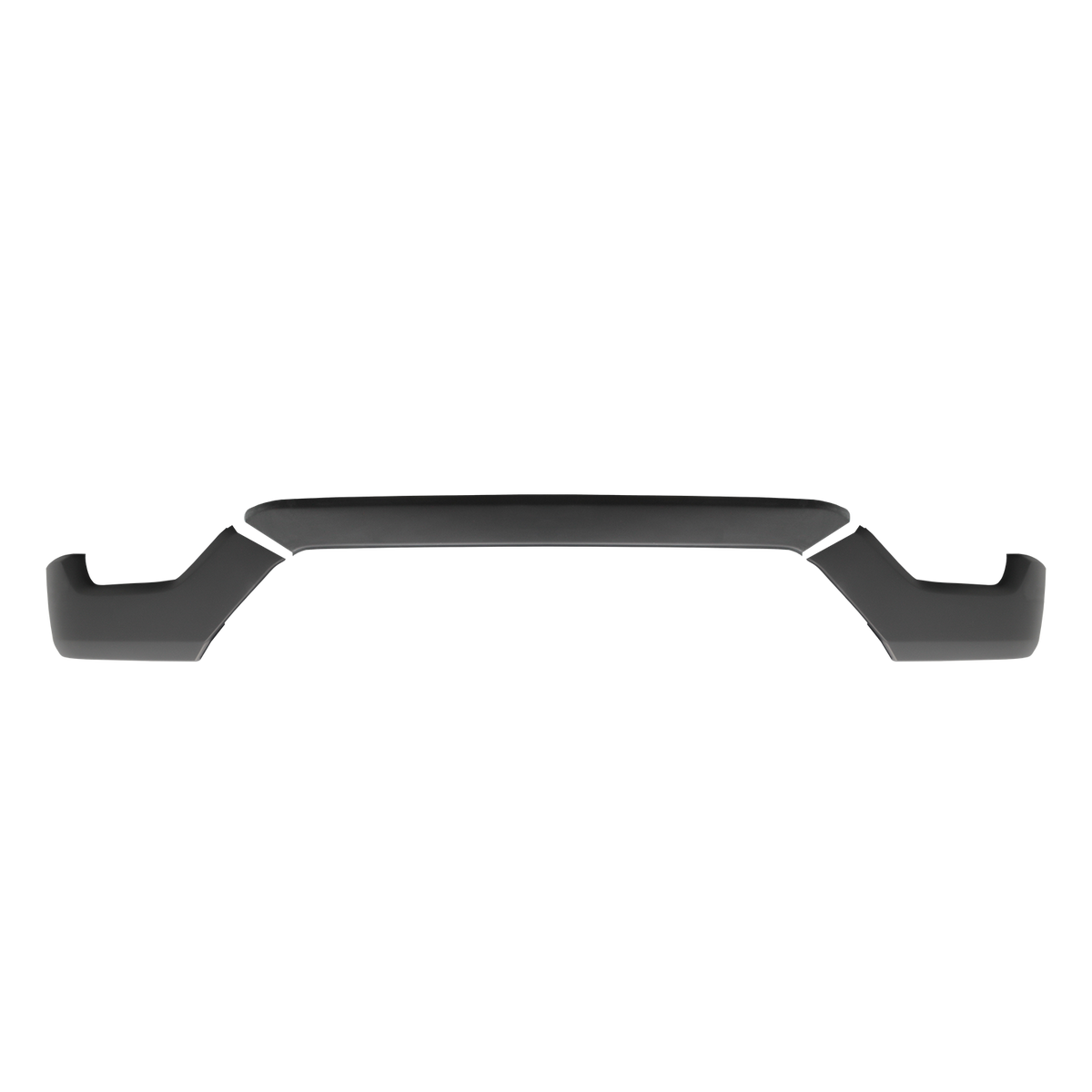 Matte Black 2021-2023 Ford F150 Front Bumper Covers without parking sensors