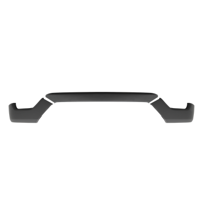 Matte Black 2021-2023 Ford F150 Front Bumper Covers without parking sensors