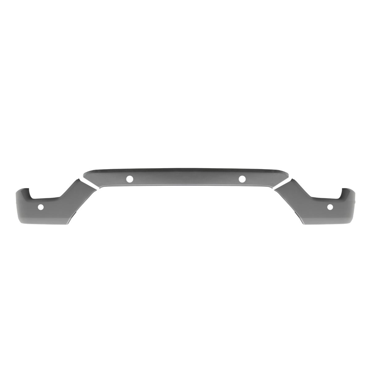 Matte Black 2021-2023 Ford F150 Front Bumper Covers with four parking sensors