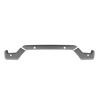 Matte Black 2021-2023 Ford F150 Front Bumper Covers with four parking sensors