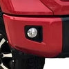 Barcelona Red (Color Code: 3R3) BumperShellz Front Bumper Overlays for 2014-2021 Toyota Tundra, Chrome Delete Kit, Without Sensor Holes – Ideal for Bumper Black-Out.