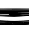 Gloss black front bumper cover for 2007-2013 Chevy Silverado, Chrome Delete BumperShellz with air intake cutouts