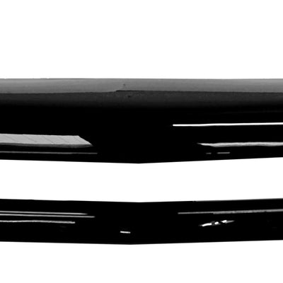 Gloss black front bumper cover for 2007-2013 Chevy Silverado, Chrome Delete BumperShellz with air intake cutouts