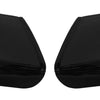 Gloss black rear bumper cover for 2007-2013 Chevy Silverado/GMC Sierra, no parking sensor cutouts.