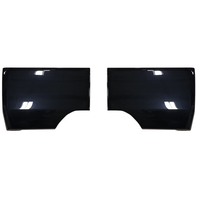 Gloss black BumperShellz for 2022 Toyota Tundra rear bumper covers