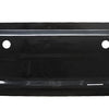 Gloss black front bumper cover for 2013-2018 Ram 1500, with fog lamp cutouts and parking sensor holes.