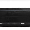 Gloss black front bumper cover for 2013-2018 Ram 1500, no fog lamp or parking sensor holes.