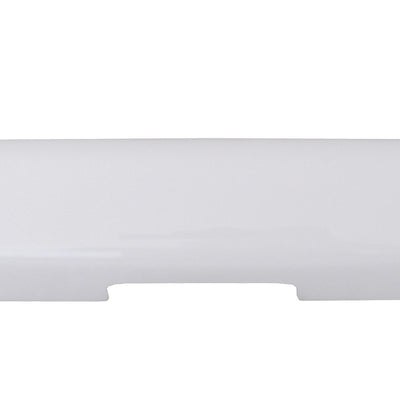 2009-2018 RAM Truck Trailer Hitch Guard Gloss White chrome delete