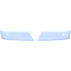 2021-2023 F150 Rear Bumper Covers - BumperShellz Chrome Delete Kit Yes (4 Sensors) Gloss White