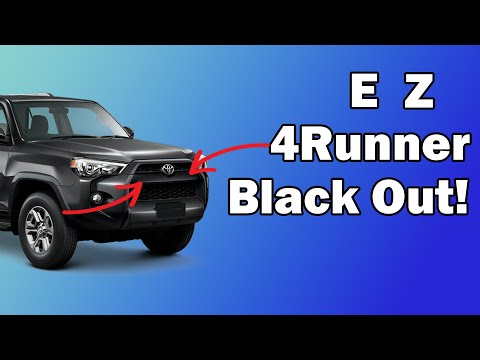 Installation video for the Upper Grille Garnish on a 2014-2022 4Runner SR5, detailing the easy step-by-step DIY process