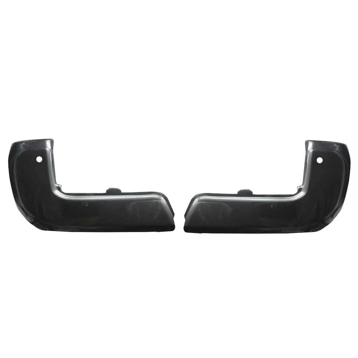 Magnetic Gray rear bumper cover for 2016-2023 Toyota Tacoma, with parking sensor holes