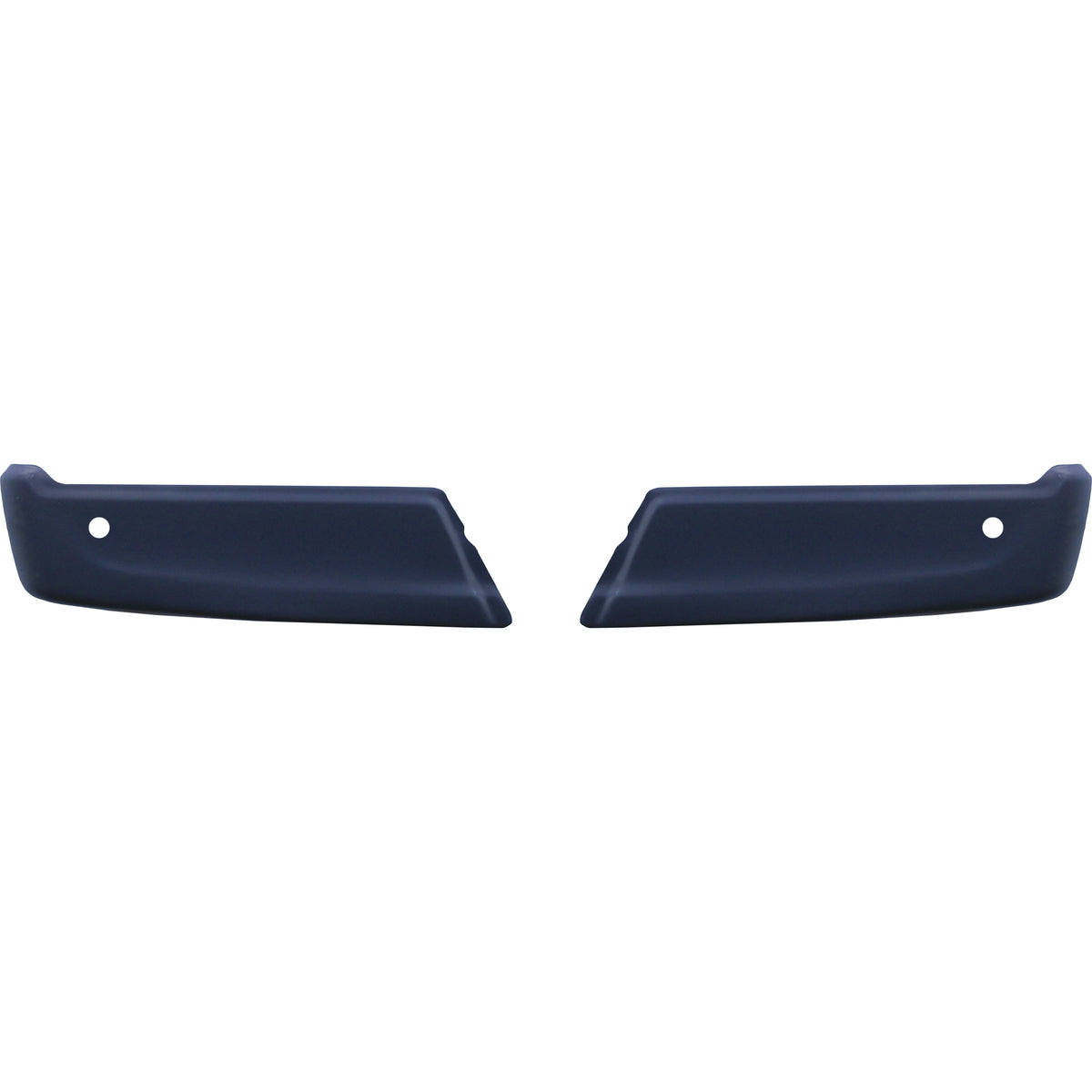 Matte Black 2021-2023 F150 Rear Bumper Covers with 2 parking sensor holes cut out