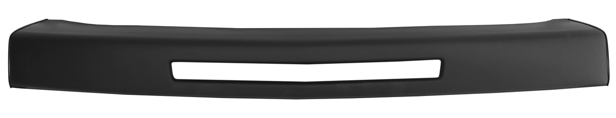 Matte black front bumper cover for 2007-2013 Chevy Silverado, Chrome Delete BumperShellz with air intake cutouts
