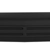 Matte black front bumper cover for 2007-2013 Chevy Silverado, Chrome Delete BumperShellz, no air intake cutouts.