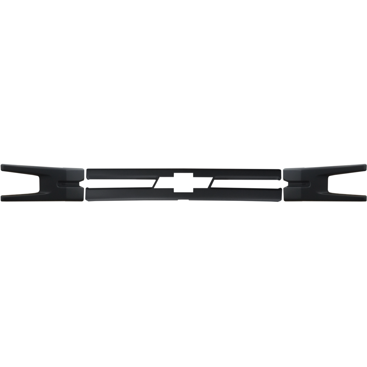 Matte Black Grille Overlay for 2019-2020 Silverado 1500 LT/LTZ to highlight a modern, non-reflective finish