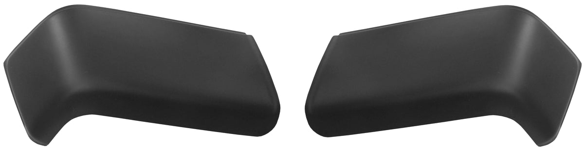 Matte black rear bumper cover for 2007-2013 Chevy Silverado/GMC Sierra, no parking sensor cutouts