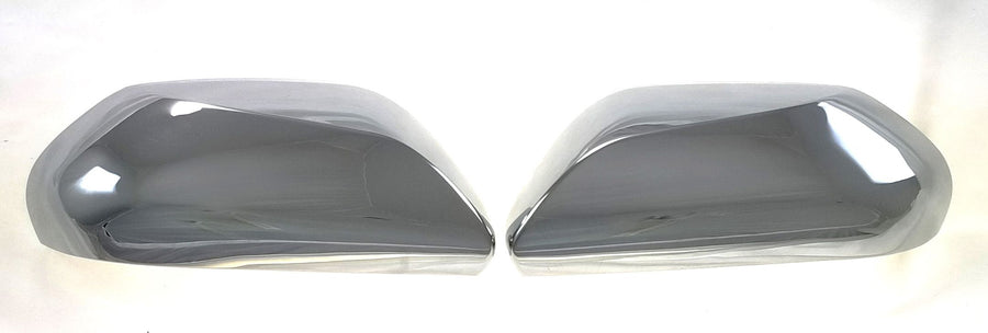 MC295 18-21 Toyota Camry 2 PCS No Turn Signal Top Chrome Tape-on Mirror Cover Chrome Delete Kit